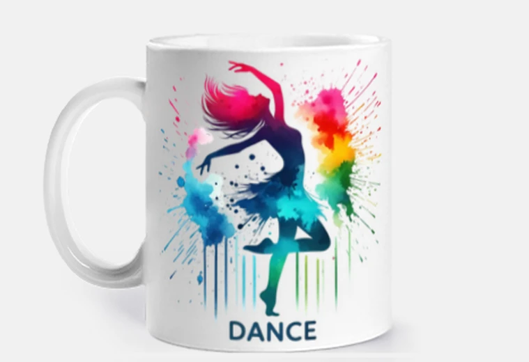 Mug danseuse classique modern jazz prix tasse à personnaliser café thé croissants infusion tisane 