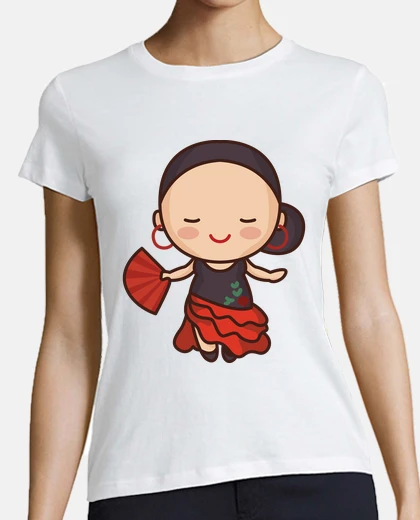 Tee-shirt Danseuse Flamenco