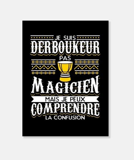 Stampa darbouka umorismo derboukeur