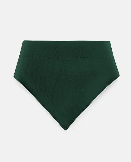 Mascotas dark green dog bandana