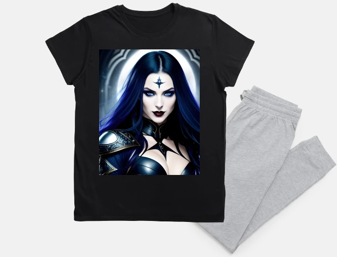 Pajama dark queen warrior dark warrior queen