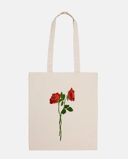 Bag dark roses