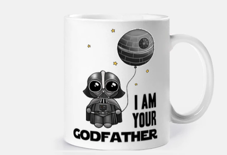 Mug dark vador parrain fête des pères