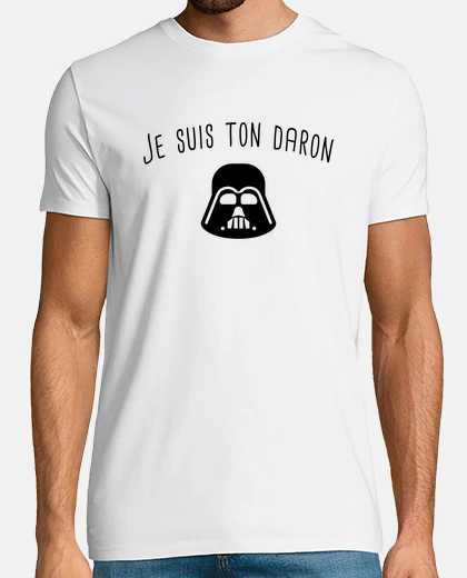 Tee-shirt daron papa père fête des pères vador