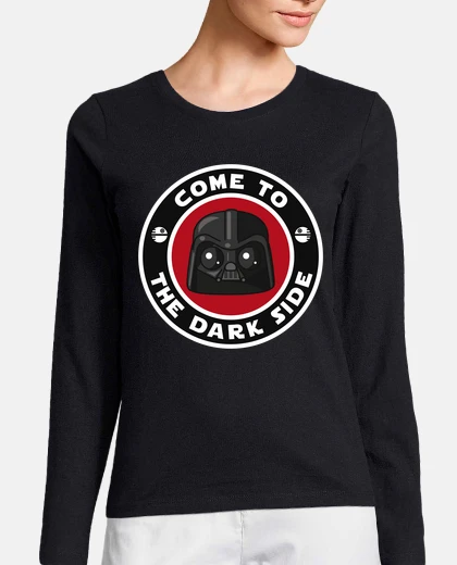 T-shirt darth vader dark side camicia donna