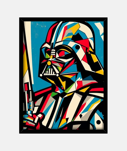 Cuadro Darth Vader Picasso style