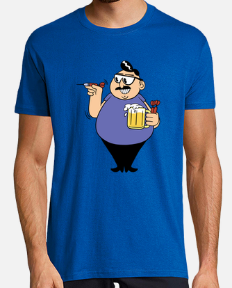 Darts n beer alcohol design t-shirt