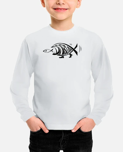 Darwin Fish Eating Jesus Fish