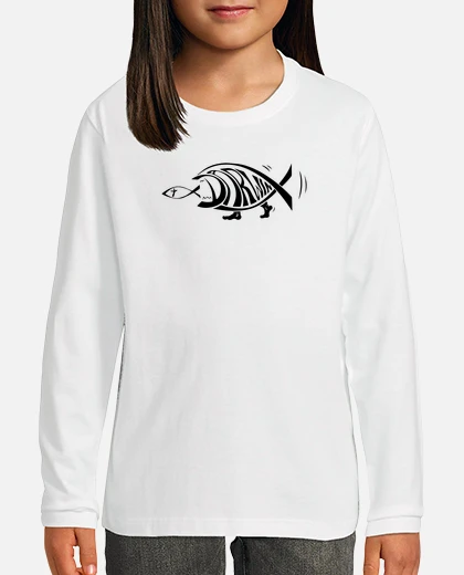 Darwin Fish Eating Jesus Fish