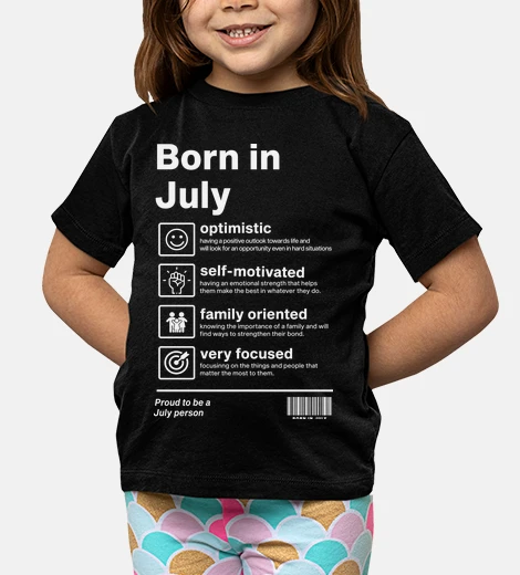 Abbigliamento data di nascita nel mese di luglio