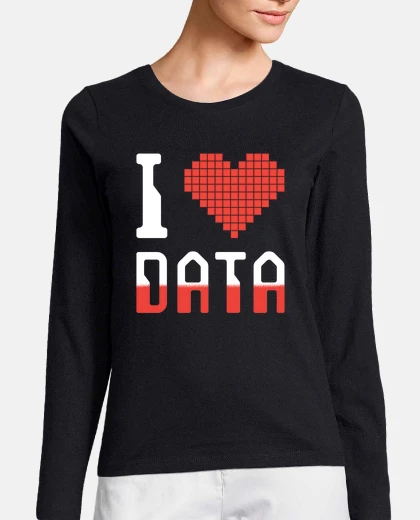 Playera datos me encantan los datos