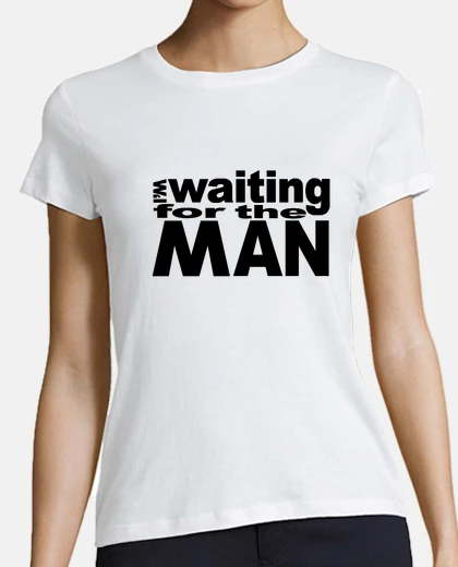 Tee-shirt D'attente pour l'homme noir