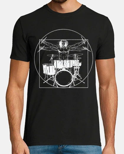 Tee-shirt Davinci le batteur 2