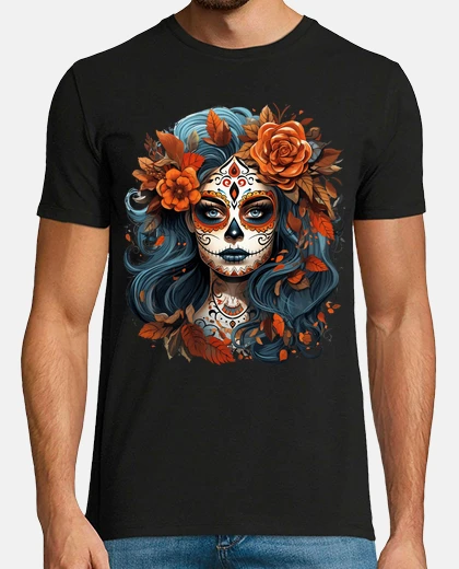 T-shirt Day Of The Dead I Sugar Skull I Dia De