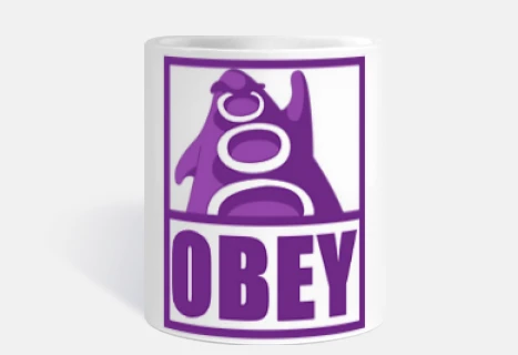 Day of the Tentacle - OBEY Purple
