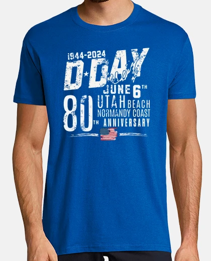 T-shirt dday utah spiaggia