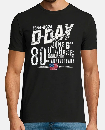 T-shirt dday utah spiaggia