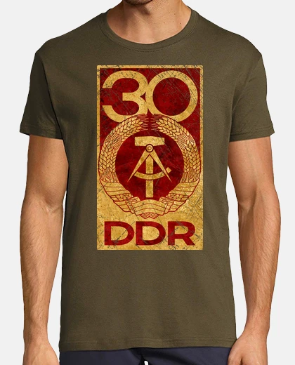 Camiseta DDR 30 anniversary Vintage Emblem V01
