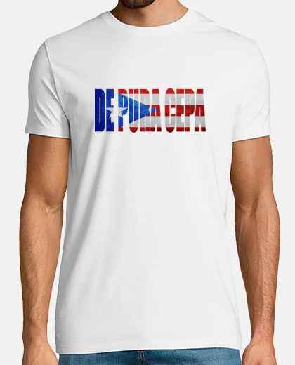 Tee-shirt De Pura Cepa Puerto Rico