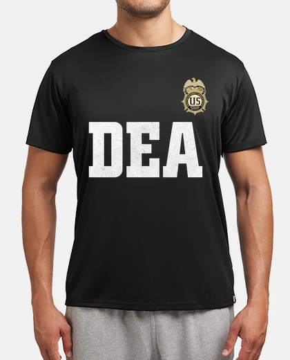 T-shirt dea anti droga polizia fbi breaking bad escobar