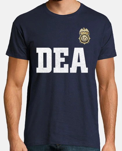 T-shirt dea anti droga polizia fbi breaking bad escobar