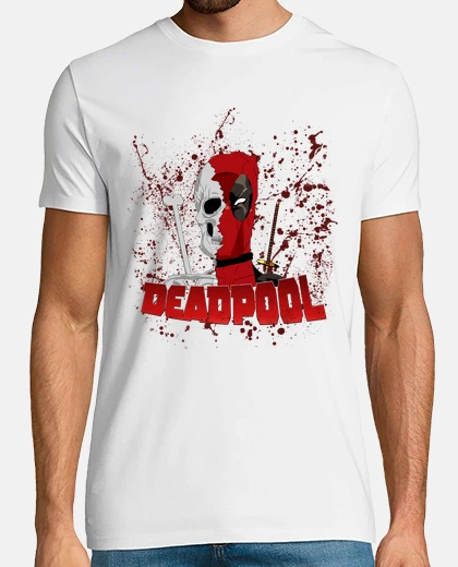 T-shirt Dead Deadpool - Deathinitive