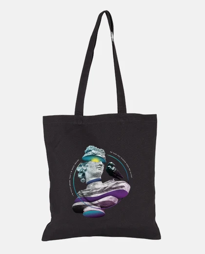 Bag Dead inside Collage Statue