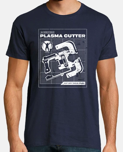Camiseta Dead Space Plasma Cutter Blueprint