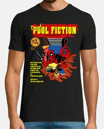 Camiseta Deadpool Fiction