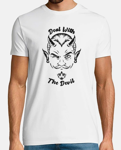 Camiseta deal with the devil