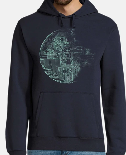 Hoodie death star green