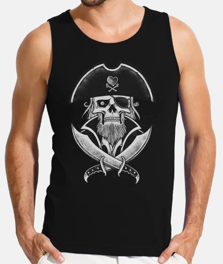 Tee-shirt Débardeur Homme - Capt Pirate