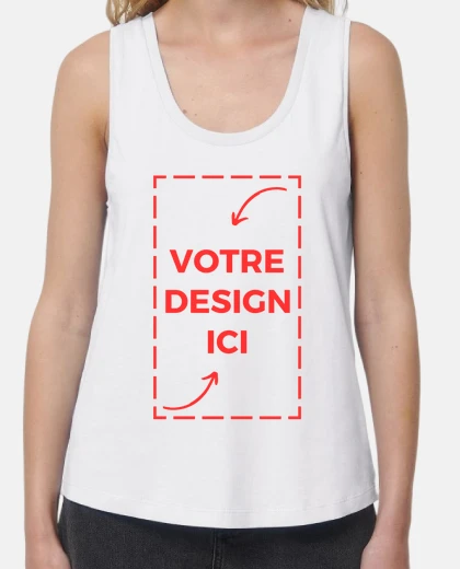 Tee-shirt Débardeur personnalisé femme