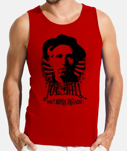 Tee-shirt Débardeur Rouge Homme - Joe Hill English