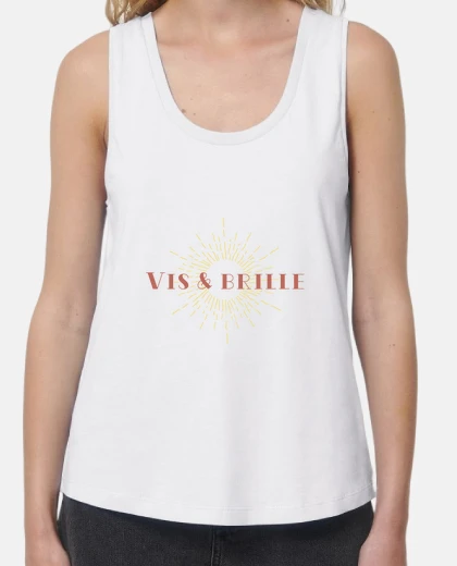 Tee-shirt Débardeur vis et brille
