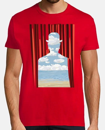 Camiseta Décalcomanie. René Magritte.