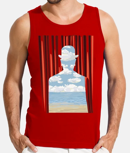 Camiseta Décalcomanie. René Magritte.