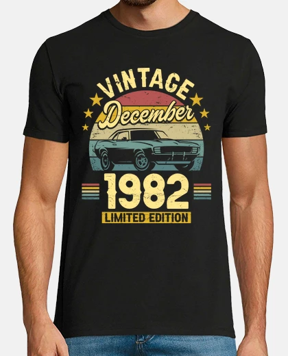 Tee-shirt Décembre 1982 40 Ans Anniversaire