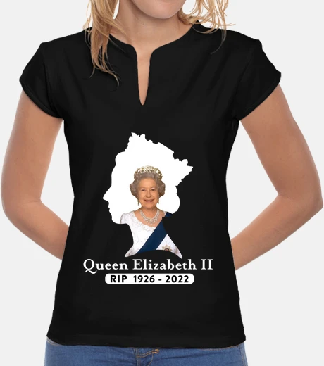 Tee-shirt déchirer la reine elizabeth ii