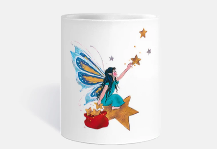 Tazza decoratore di fata