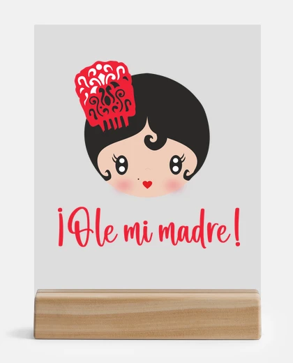 Metacrilato decorazione di mia mamma