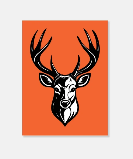 Stampa DEER HEAD
