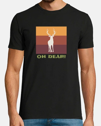 Playera deer pun funny wordplay camping art