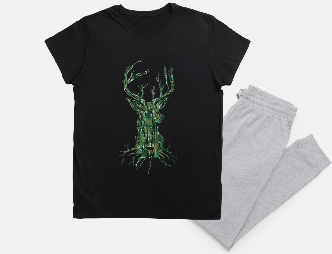 Pajama deer tree
