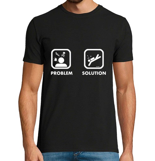 Camiseta Hombre Manga Corta Problem Solution Dive laTostadora - latostadora.com - Modalova