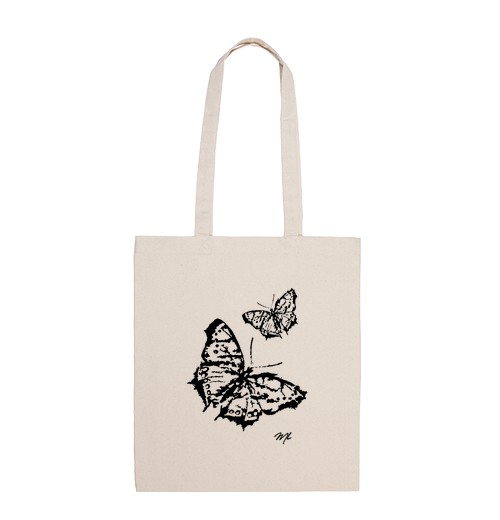 Borsa di tela tximeleta 1 -, farfalla 1