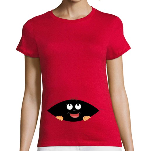Camiseta Mujer Manga Corta Ojos de bebé laTostadora - latostadora.com - Modalova