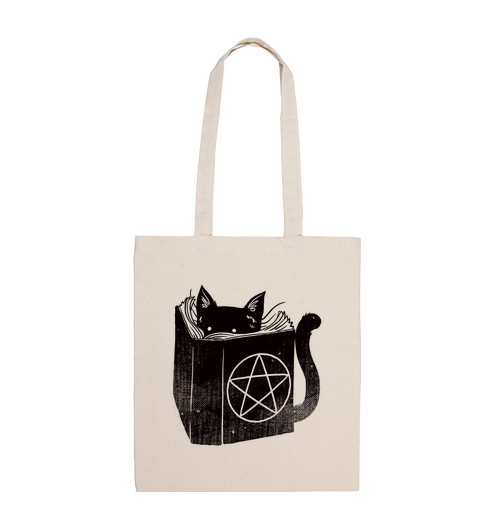 Bolsa De Tela bolso del gato brujería laTostadora