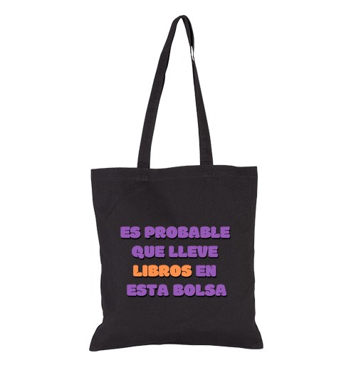 Borsa Di Tela Tote - è Probabile Che Porti Libri In Questa Borsa-image