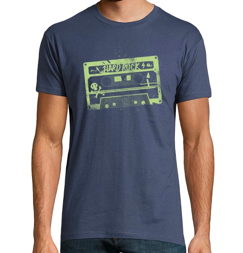 Camiseta Hombre Manga Corta Casete Hard Rock Verde laTostadora - latostadora.com - Modalova